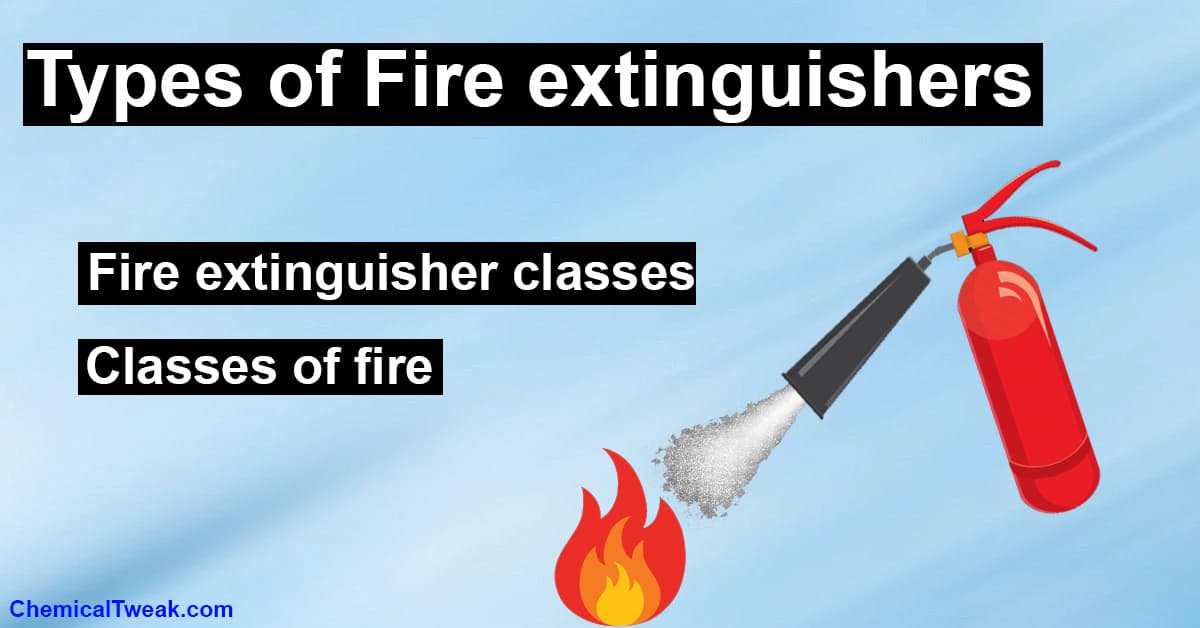 Types of fire extinguishers