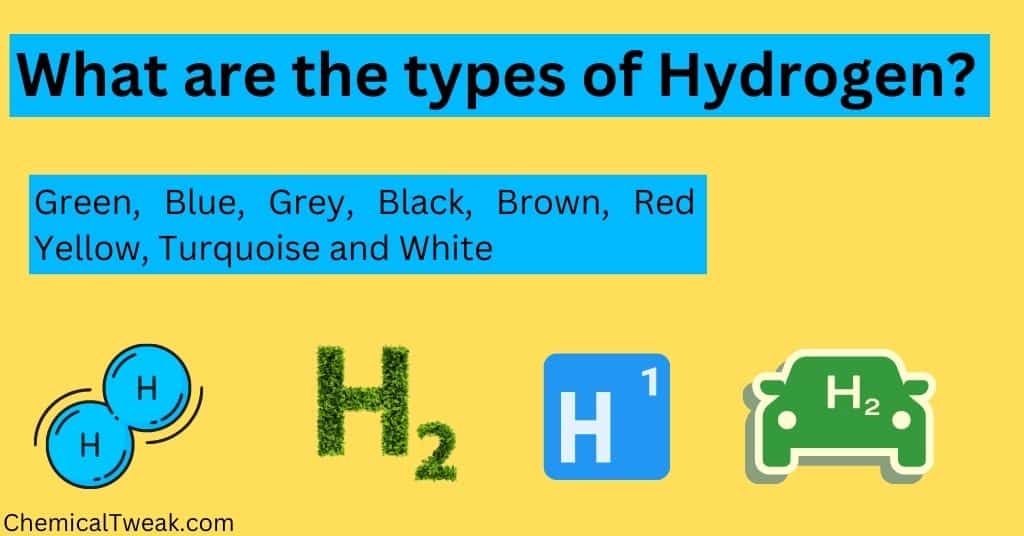 Types Of Hydrogen
